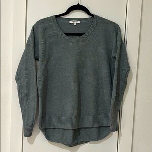 Madewell green knit sweater size women’s medium